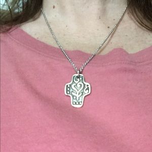 James Avery Love Of Life Cross Necklace